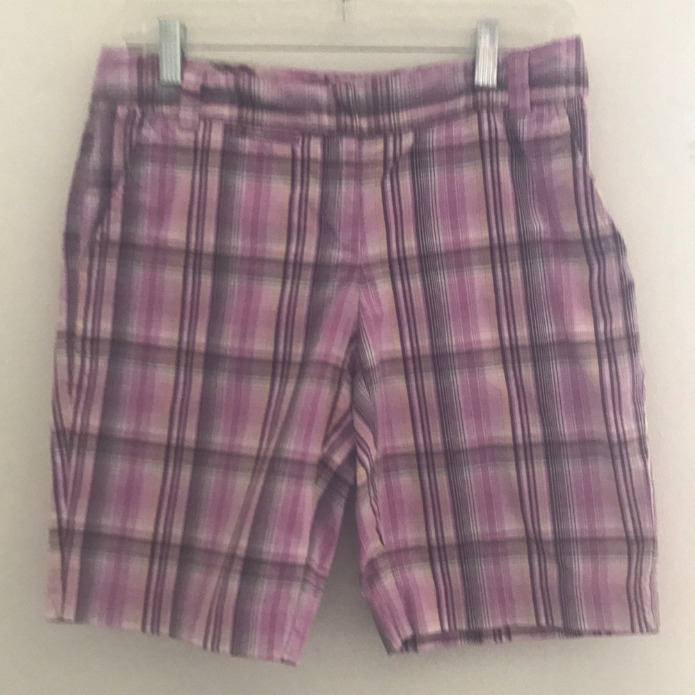 Plaid Pink Women's Shorts